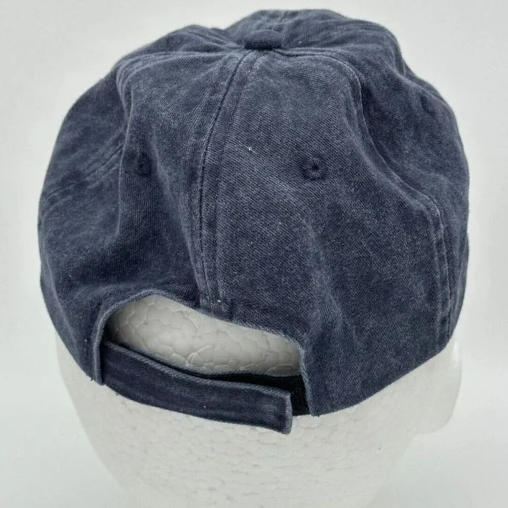 Miami Beach Florida Hats Women Adjustable Blue Hook And Loop Golf Cap Free Style